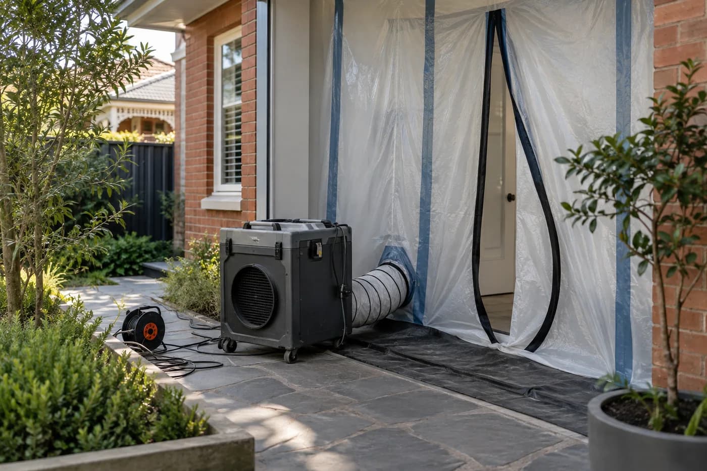 Illustrative remediation preparation in Melbourne